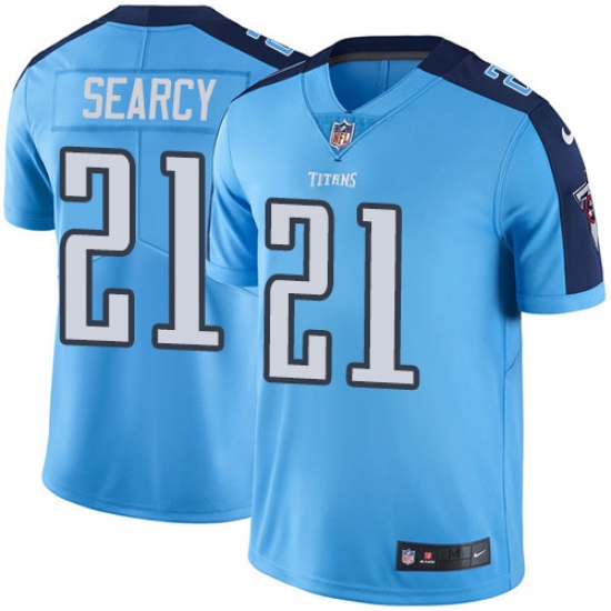 Youth Nike Tennessee Titans 21 Da'Norris Searcy Elite Light Blue Team Color NFL Jersey