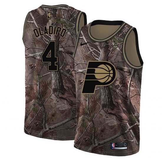 Women's Nike Indiana Pacers 4 Victor Oladipo Swingman Camo Realtree Collection NBA Jersey