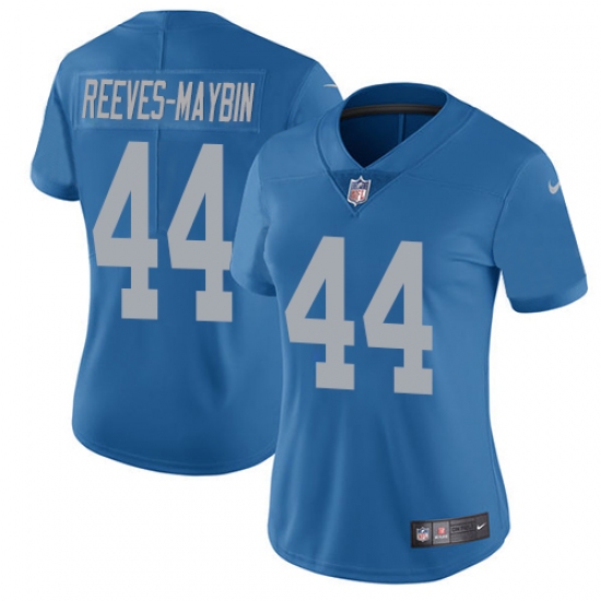 Women's Nike Detroit Lions 8 Dan Orlovsky Limited Blue Alternate Vapor Untouchable NFL Jersey