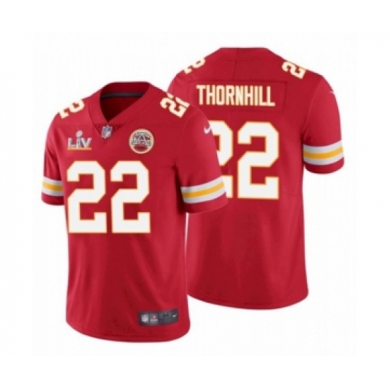 Youth kansas City Chiefs 22 Juan Thornhill Red 2021 Super Bowl LV Jersey