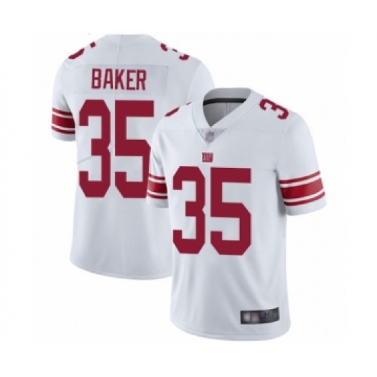 Youth New York Giants 35 Deandre Baker White Vapor Untouchable Limited Player Football Jersey