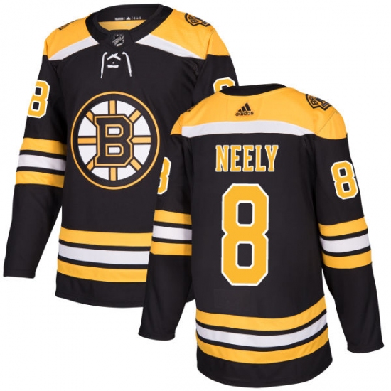 Men's Adidas Boston Bruins 8 Cam Neely Premier Black Home NHL Jersey