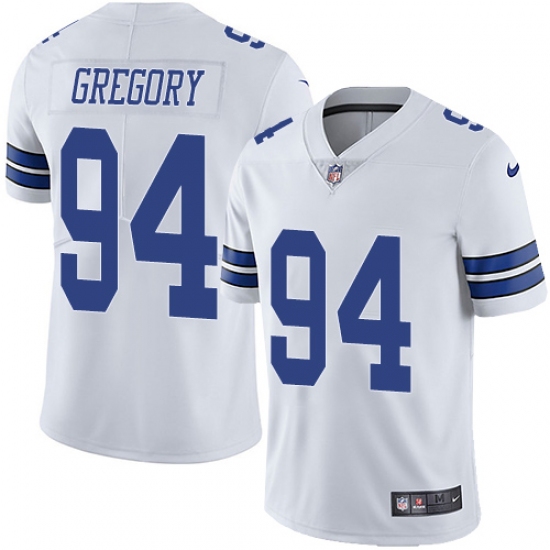 Youth Nike Dallas Cowboys 94 Randy Gregory White Vapor Untouchable Limited Player NFL Jersey