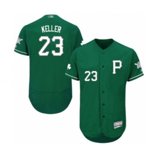 Men's Pittsburgh Pirates 23 Mitch Keller Green Celtic Flexbase Authentic Collection Baseball Player Jersey