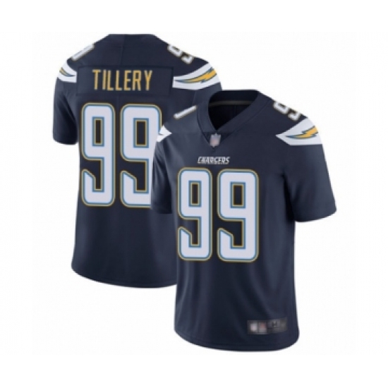 Youth Los Angeles Chargers 99 Jerry Tillery Navy Blue Team Color Vapor Untouchable Limited Player Football Jersey