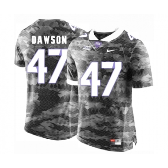 TCU Horned Frogs 47 P.J. Dawson Gray College Football Limited Jersey