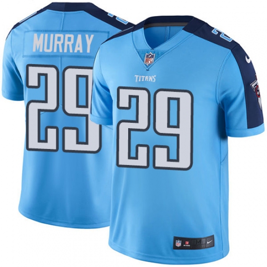 Youth Nike Tennessee Titans 29 DeMarco Murray Elite Light Blue Team Color NFL Jersey