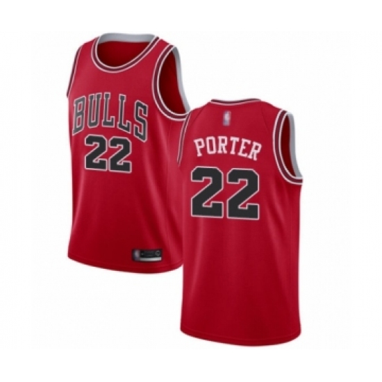 Youth Chicago Bulls 22 Otto Porter Swingman Red Basketball Jersey - Icon Edition