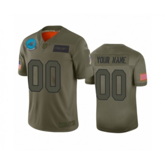 Youth Carolina Panthers Customized Camo 2019 Salute to Service Limited Jersey