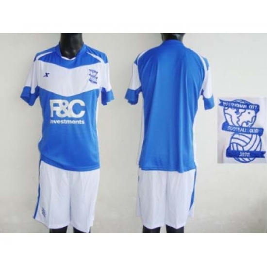 Birmingham City Blank Blue Home Soccer Club Jersey