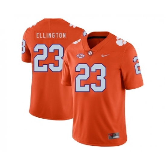 Clemson Tigers 23 Andre Ellington Orange Nike College Football Jersey