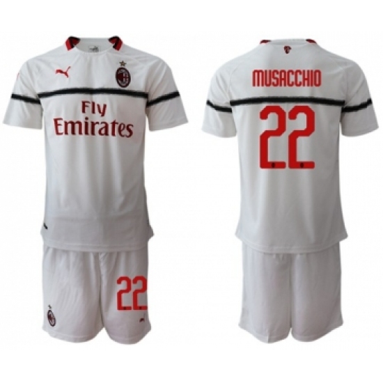 Inter Milan 15 Vidic White Away Soccer Club Jersey