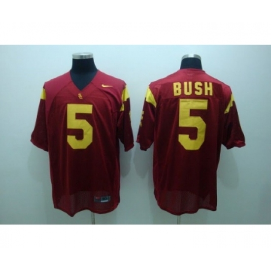 USC Trojans 5 Reggie Bush red Jersey