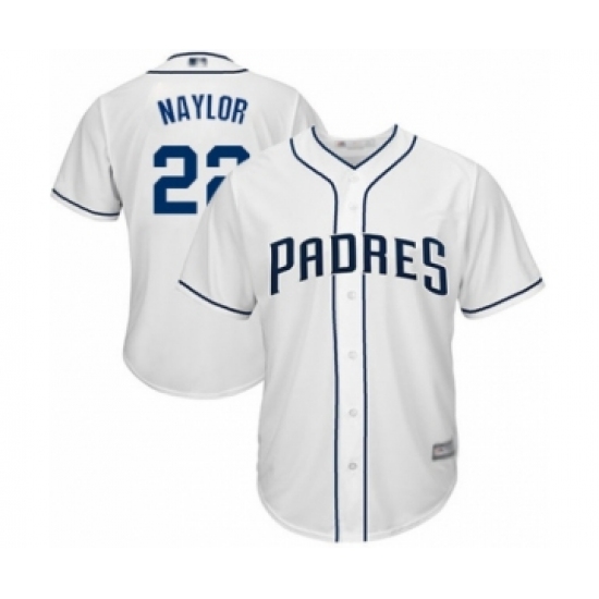 Youth San Diego Padres 22 Josh Naylor Authentic White Home Cool Base Baseball Player Jersey