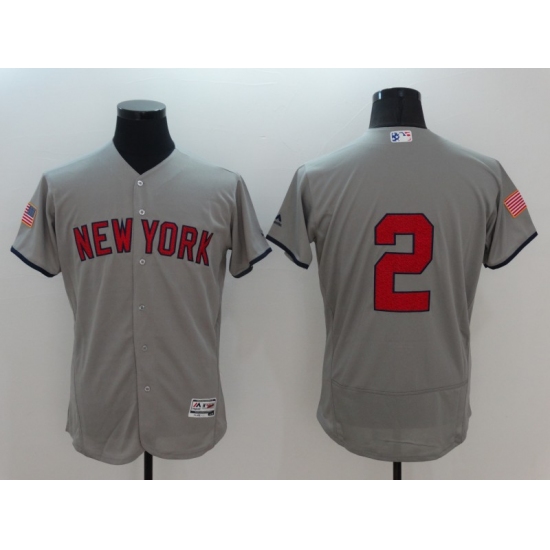 Men's Boston Red Sox 2 Xander Bogaerts Gray Independence Jersey