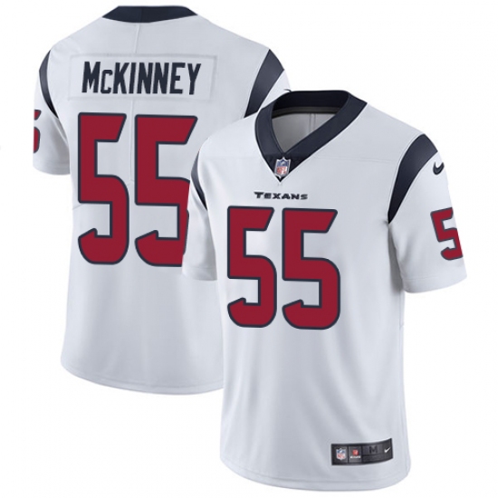 Youth Nike Houston Texans 55 Benardrick McKinney Limited White Vapor Untouchable NFL Jersey