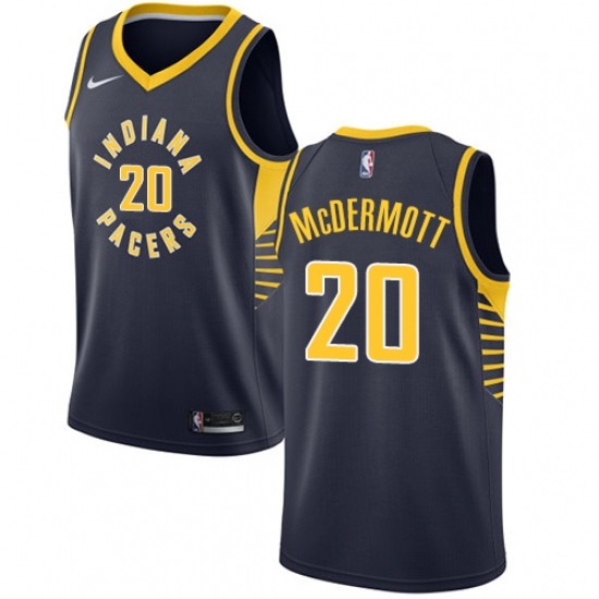 Women's Nike Indiana Pacers 20 Doug McDermott Swingman Navy Blue NBA Jersey - Icon Edition