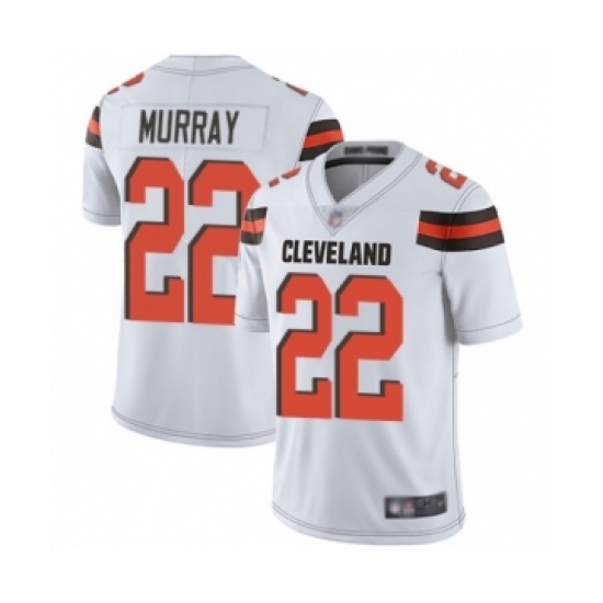 Youth Cleveland Browns 22 Eric Murray White Vapor Untouchable Limited Player Football Jersey