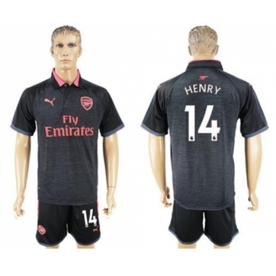 Arsenal 14 Henry Sec Away Soccer Club Jersey