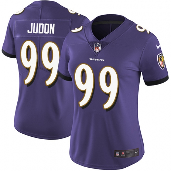 Women's Nike Baltimore Ravens 99 Matt Judon Purple Team Color Vapor Untouchable Elite Player NFL Jersey