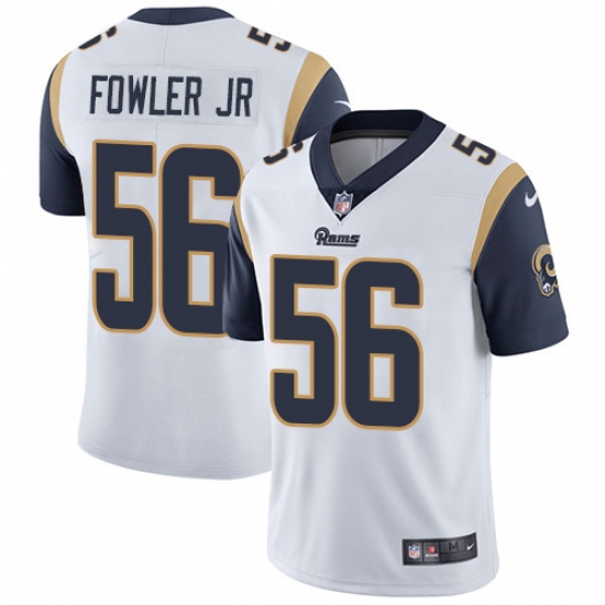 Youth Nike Los Angeles Rams 56 Dante Fowler Jr White Vapor Untouchable Limited Player NFL Jersey