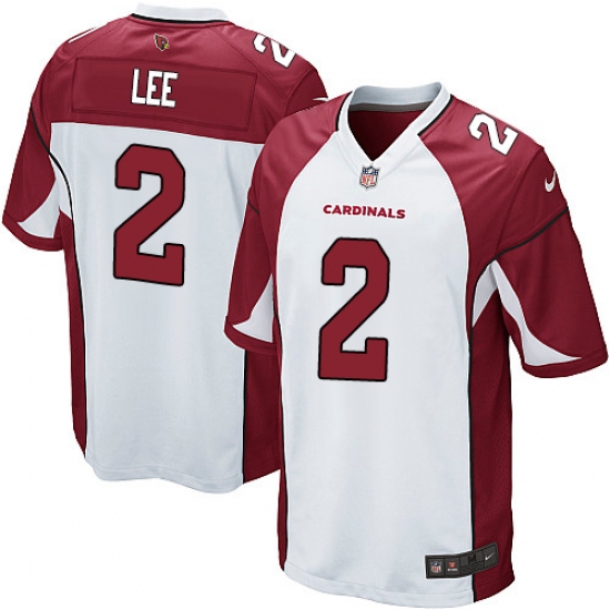 Men's Nike Arizona Cardinals 2 Andy Lee Game White NFL Jersey