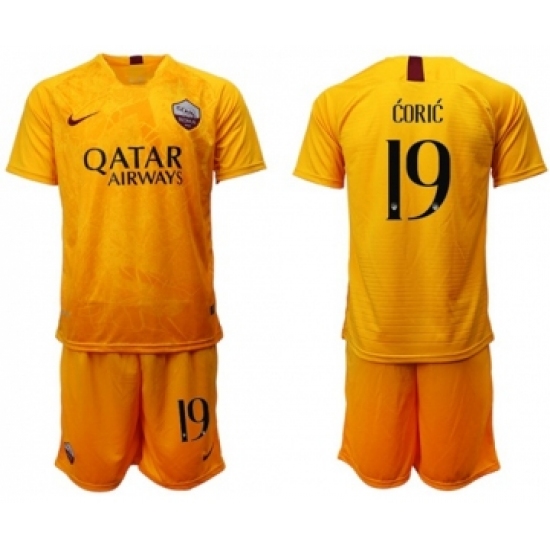 Roma 19 Coric Third Soccer Club Jersey