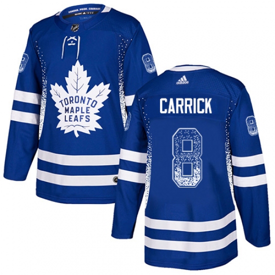 Men's Adidas Toronto Maple Leafs 15 Adam Cracknell Authentic Black 1917-2017 100th Anniversary NHL Jersey