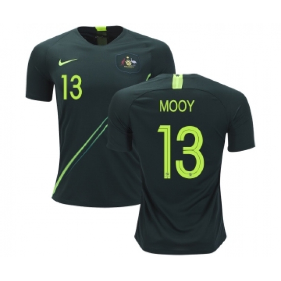 Australia 13 Mooy Away Soccer Country Jersey