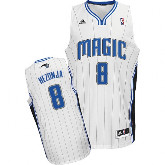 Men's Adidas Orlando Magic 8 Mario Hezonja Swingman White Home NBA Jersey