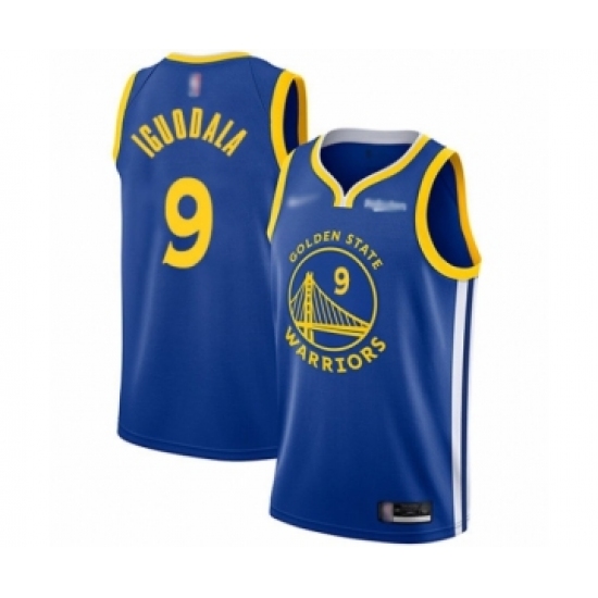 Women's Golden State Warriors 9 Andre Iguodala Swingman Royal Finished Basketball Jersey - Icon Edition