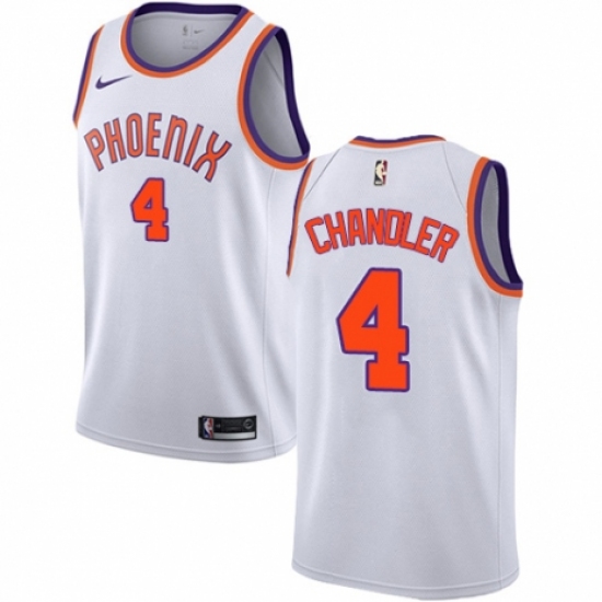 Women's Nike Phoenix Suns 4 Tyson Chandler Swingman NBA Jersey - Association Edition