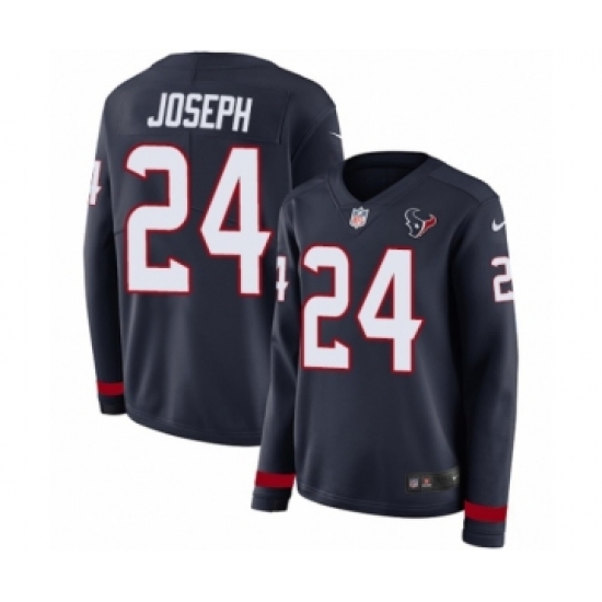 Women's Nike Houston Texans 27 Jose Altuve Limited Navy Blue Rush Drift Fashion NFL Jersey