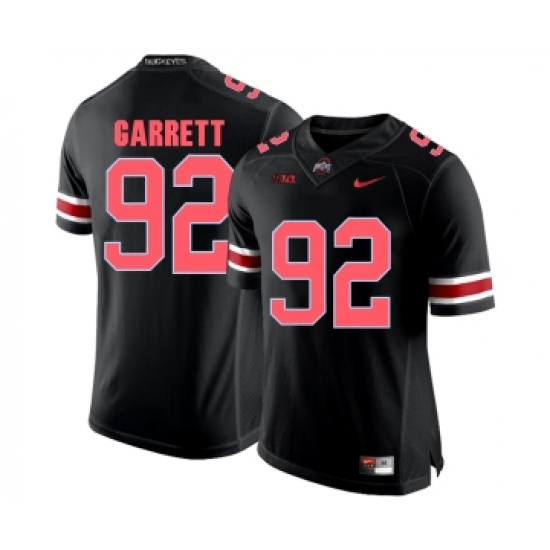 Ohio State Buckeyes 92 Haskell Garrett Blackout College Football Jersey