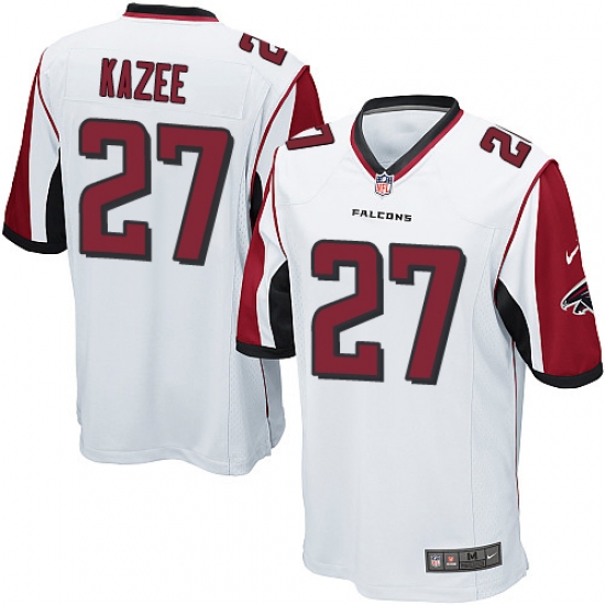 Men's Nike Atlanta Falcons 27 Damontae Kazee Game White NFL Jersey