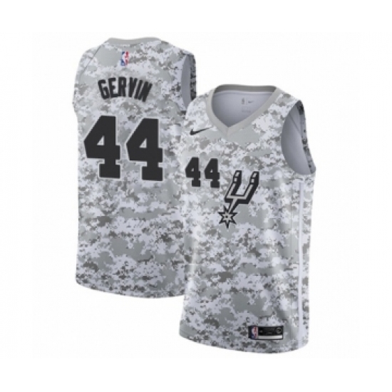 Youth San Antonio Spurs 44 George Gervin White Swingman Jersey - Earned Edition