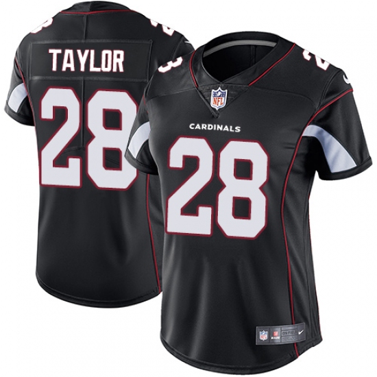 Women's Nike Arizona Cardinals 28 Jamar Taylor Black Alternate Vapor Untouchable Limited Player NFL Jersey