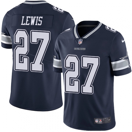 Youth Nike Dallas Cowboys 27 Jourdan Lewis Navy Blue Team Color Vapor Untouchable Limited Player NFL Jersey