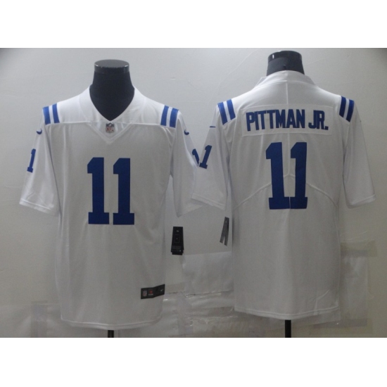 Men's Indianapolis Colts 11 Michael Pittman Jr. Nike Royal 2020 Limited Jersey