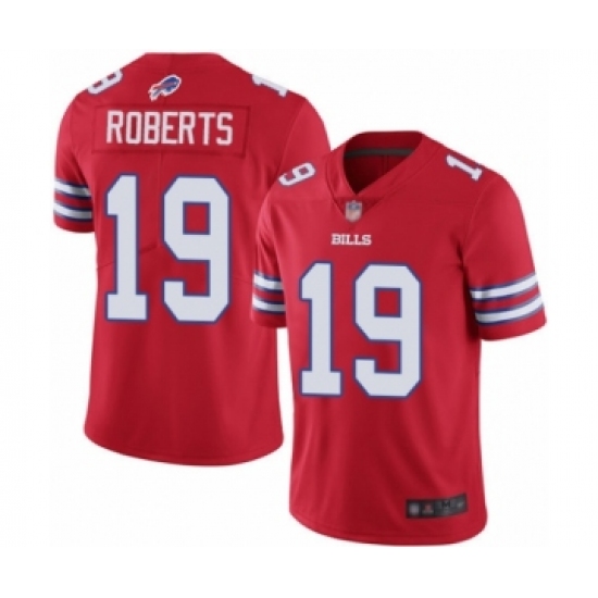 Youth Buffalo Bills 19 Andre Roberts Limited Red Rush Vapor Untouchable Football Jersey