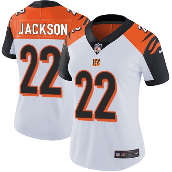 Women's Nike Cincinnati Bengals 22 William Jackson Vapor Untouchable Limited White NFL Jersey