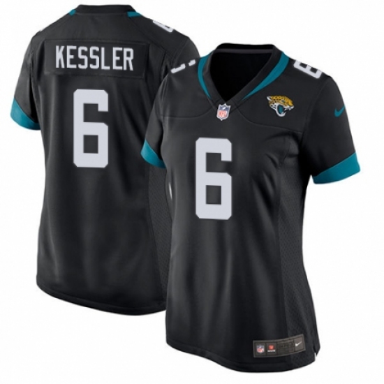 Women's Nike Jacksonville Jaguars 6 Cody Kessler Game Teal Green Team Color NFL Jersey