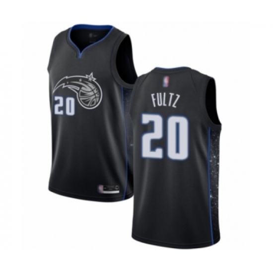 Women's Orlando Magic 20 Markelle Fultz Swingman Black Basketball Jersey - City Edition