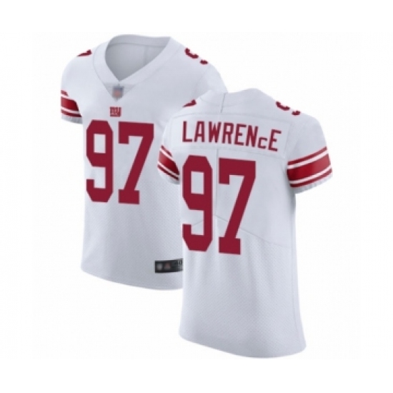 Men's New York Giants 97 Dexter Lawrence White Vapor Untouchable Elite Player Football Jersey