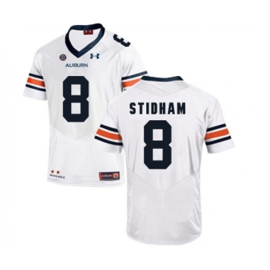 Auburn Tigers 8 Jarrett Stidham White College Football Jersey