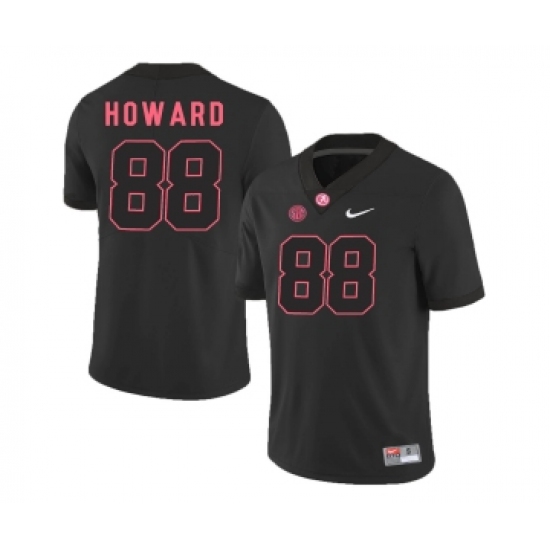 Alabama Crimson Tide 88 O.J. Howard Black College Football Jersey