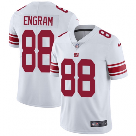 Men's Nike New York Giants 88 Evan Engram White Vapor Untouchable Limited Player NFL Jersey