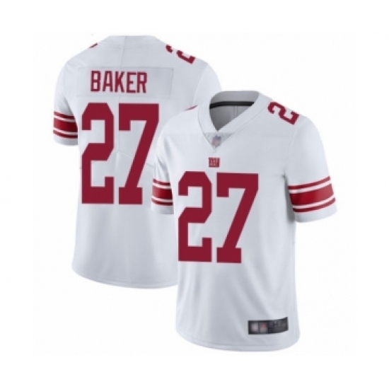 Youth New York Giants 27 Deandre Baker White Vapor Untouchable Limited Player Football Jersey