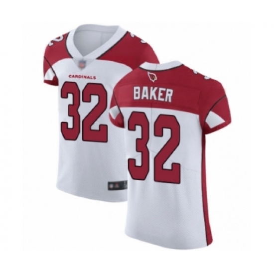 Men's Arizona Cardinals 32 Budda Baker White Vapor Untouchable Elite Player Football Jersey