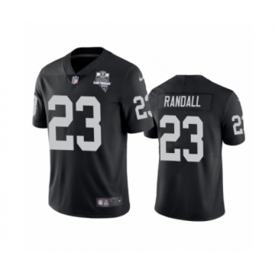 Women's Oakland Raiders 23 Damarious Randall Black 2020 Inaugural Season Vapor Limited Jersey